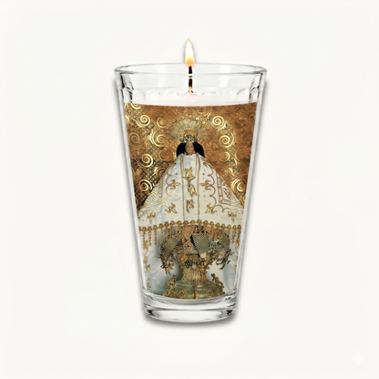 Veladoras Vaso Limonero Imagen Cromo 26